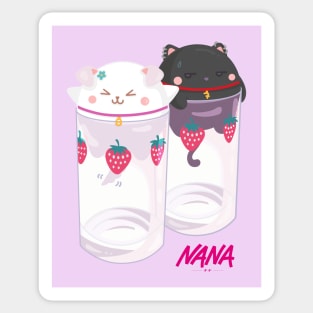 Nana & Hachi - Kawaii version Sticker